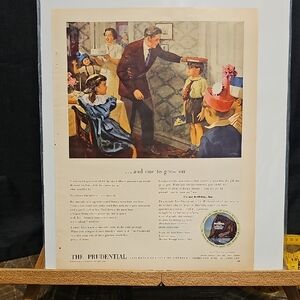 Vintage Prudential Insurance Advertisement